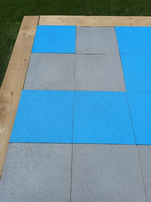 Playground Rubber Flooring Tiles