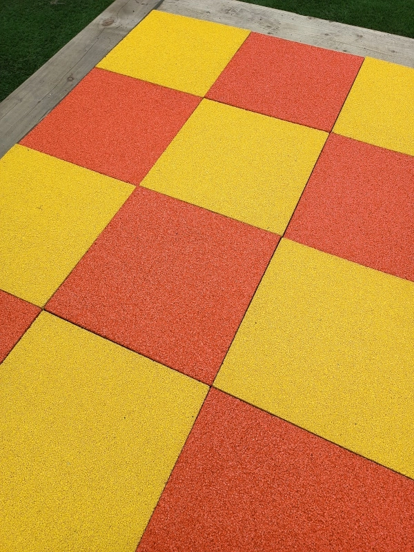 Playground Rubber Flooring Tiles
