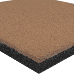 SUDwell™ Rubber Safety Paving Slabs Beige