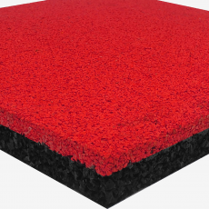SUDwell™ Rubber Safety Paving Slabs Red