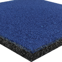 SUDwell™ Rubber Safety Paving Slabs Dark Blue