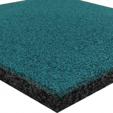 SUDwell™ Rubber Safety Paving Slabs Teal