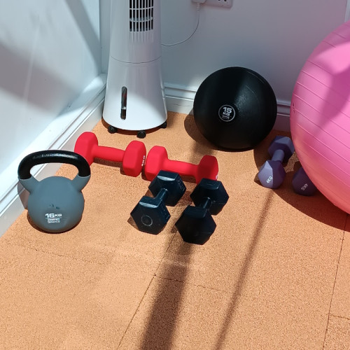 SUDwell™ Outdoor Rubber Play Mats Beige